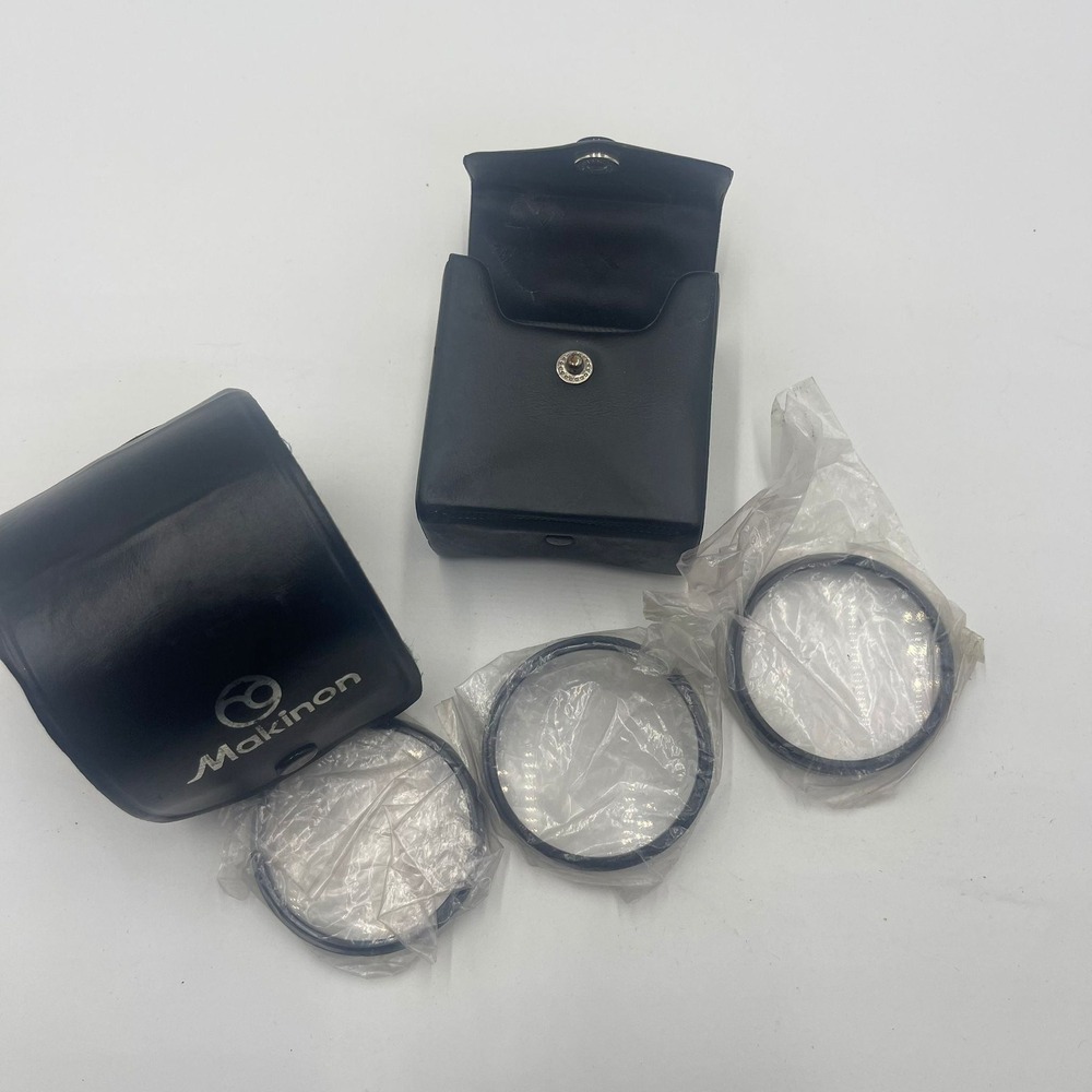 Makinona No. 1 X2 Converter Lens with Cases and Filters - Made in Japan